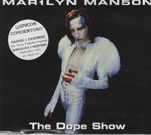 限定1998年製 MARILYN MANSON the  show UK 限定1998年製 MARILYN MANSON the dope show UK The Dope Show